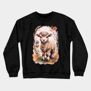 baby lamb Crewneck Sweatshirt